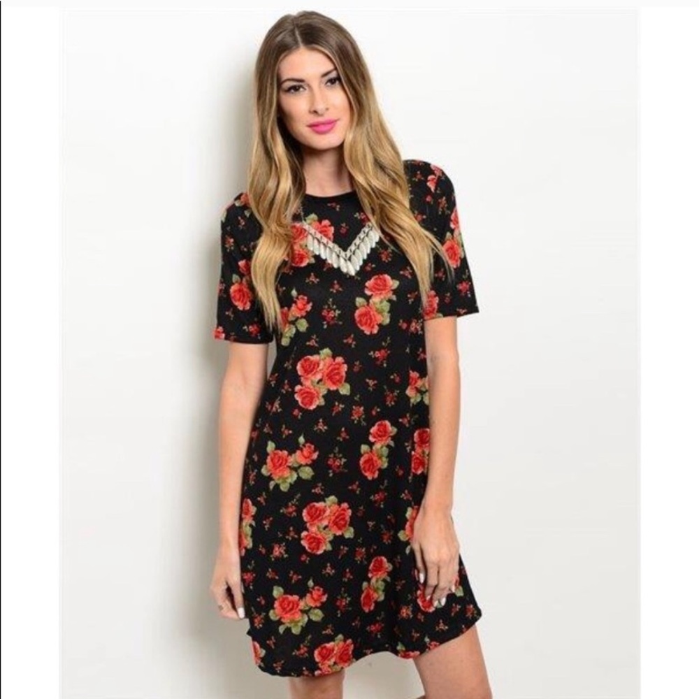 Floral Print Dress
